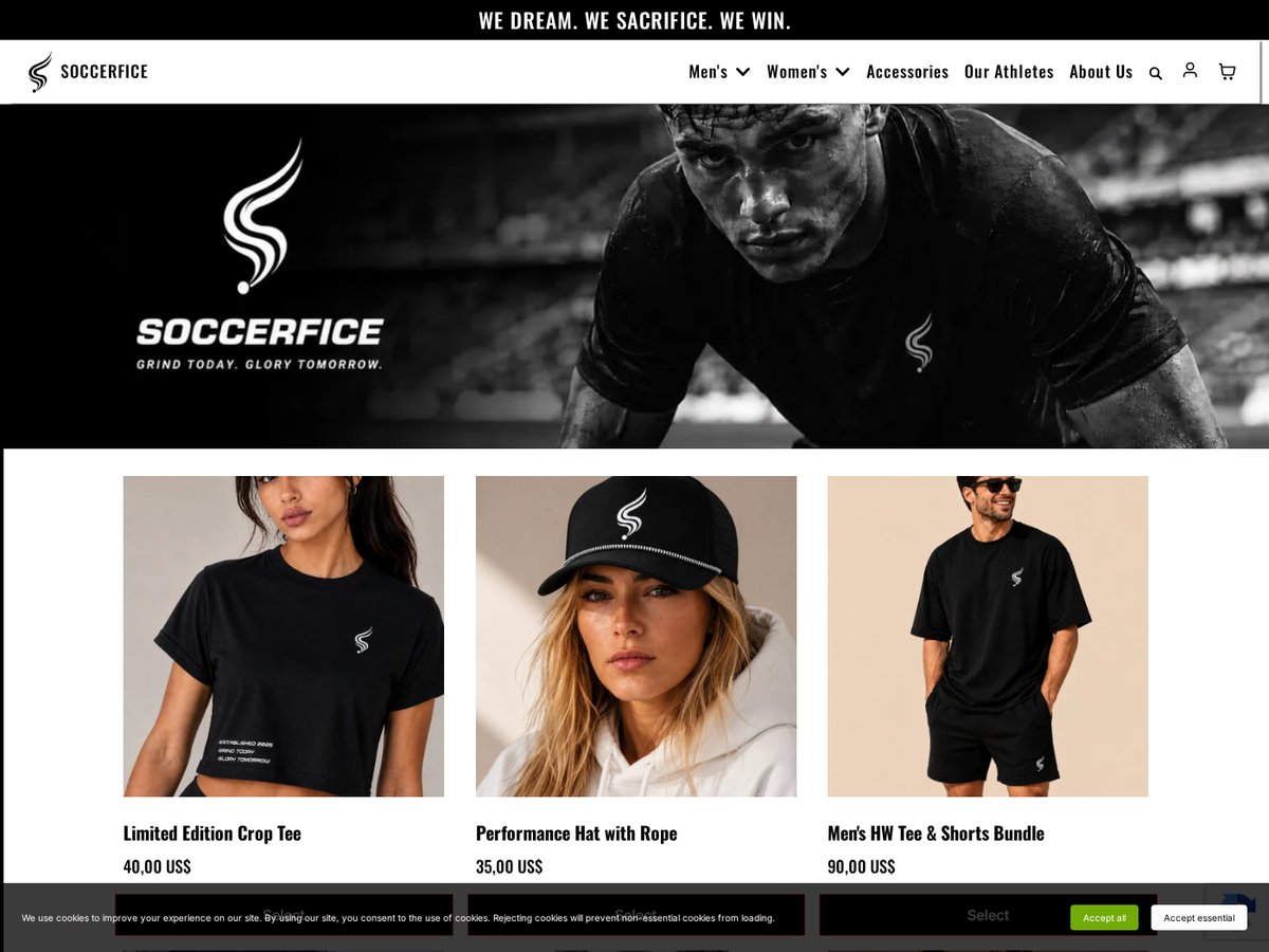 Soccerfice Apparel