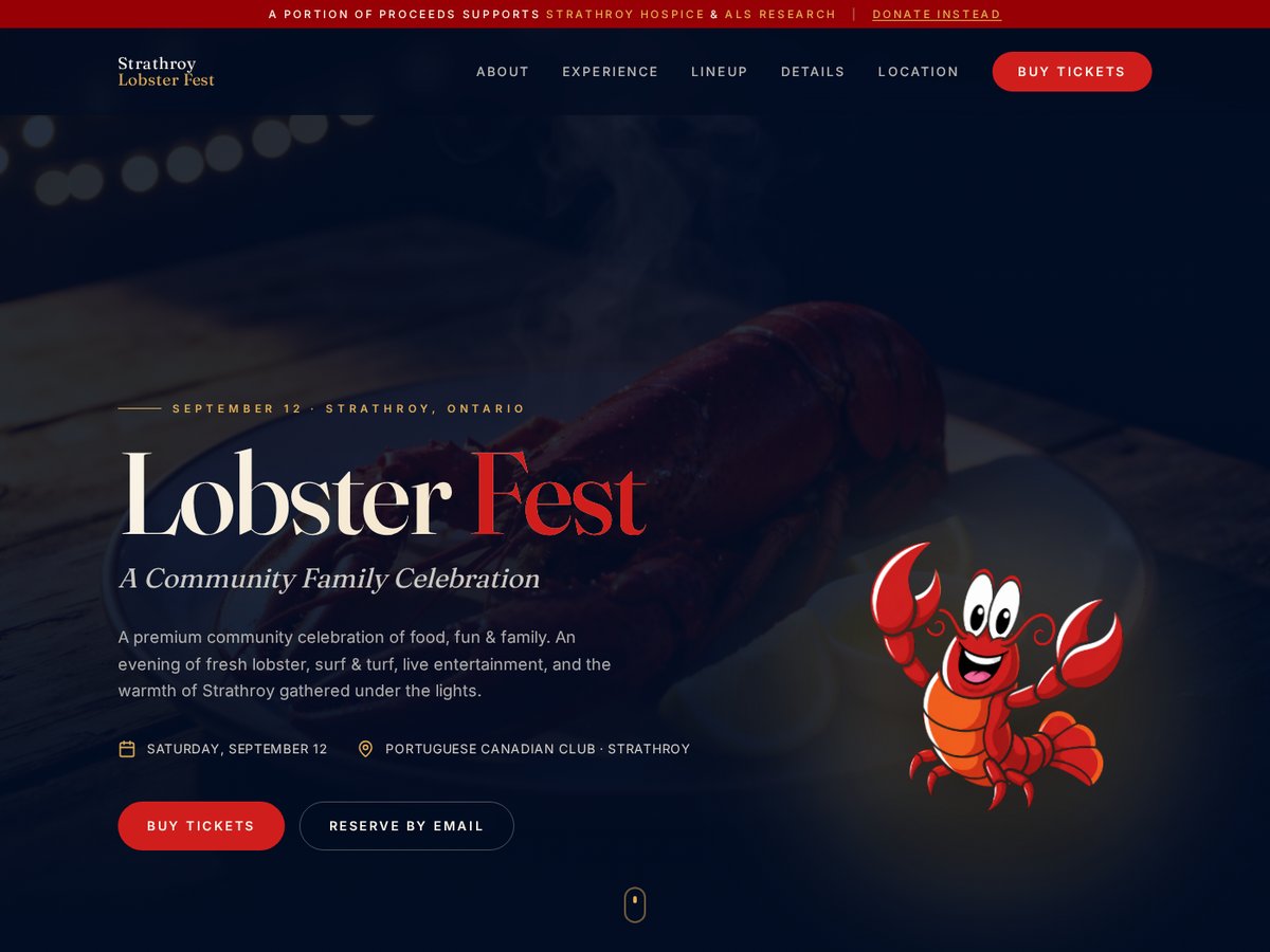 Strathroy Lobster Fest