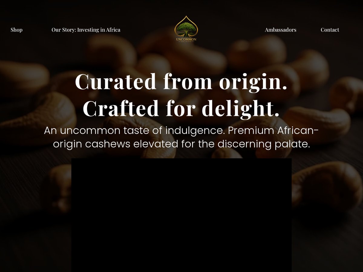 Uncommon Delights Cashew Nuts
